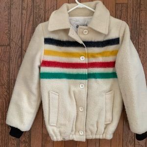 Vintage Hudson’s Bay 4-Point Wool Jacket